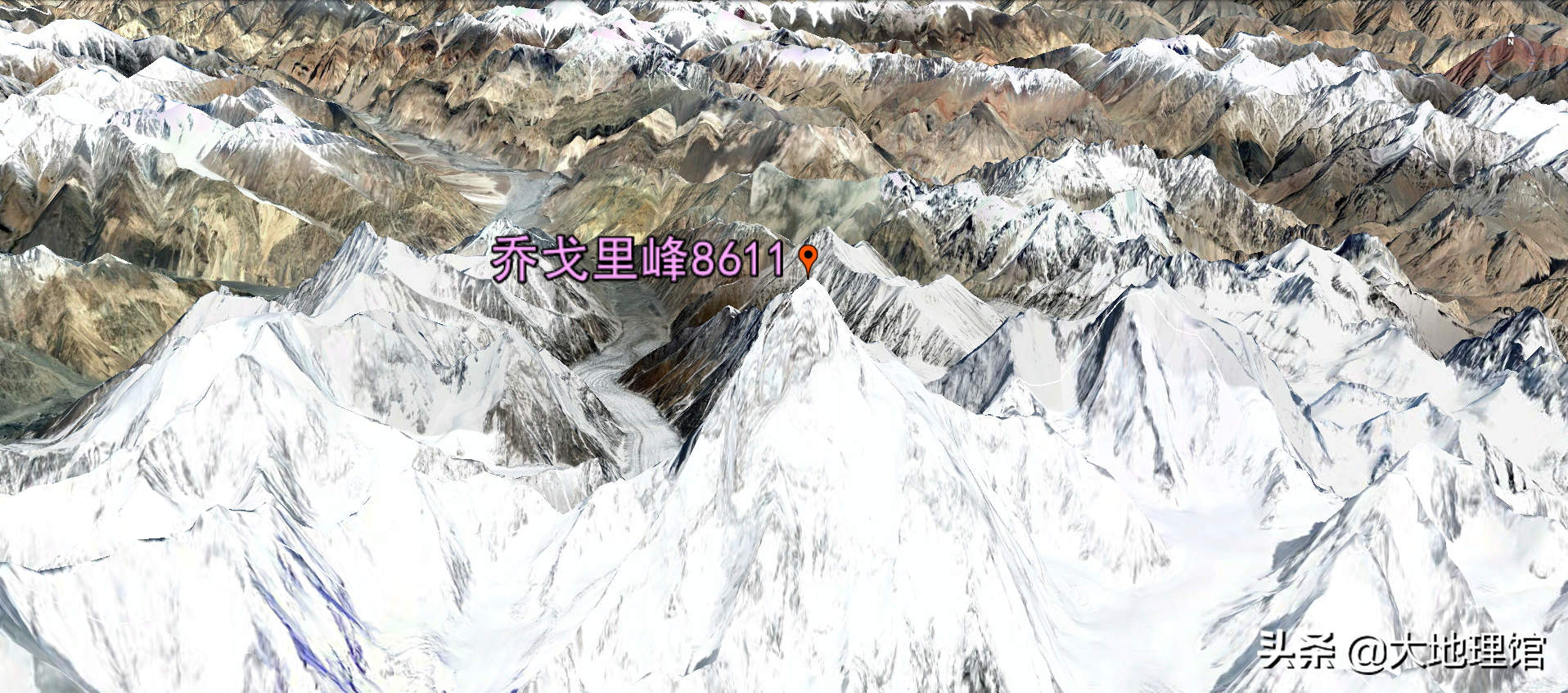 全景视角，看世界第二高峰——乔戈里峰 第9张
