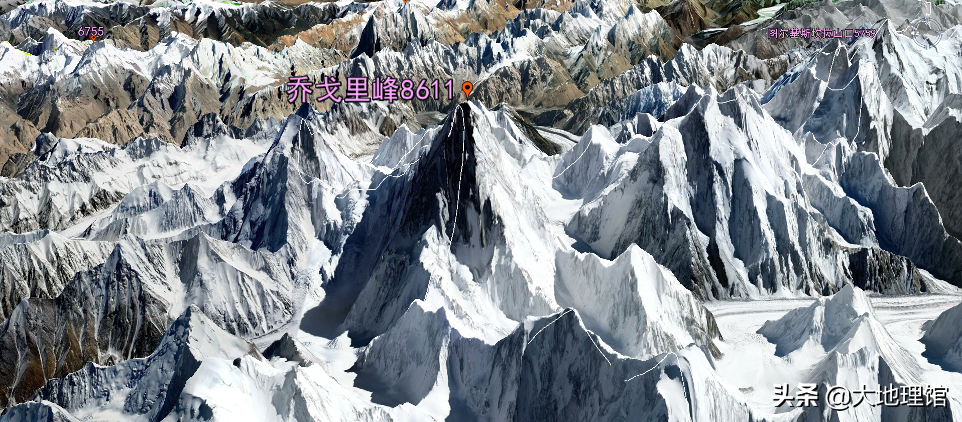 全景视角，看世界第二高峰——乔戈里峰 第11张