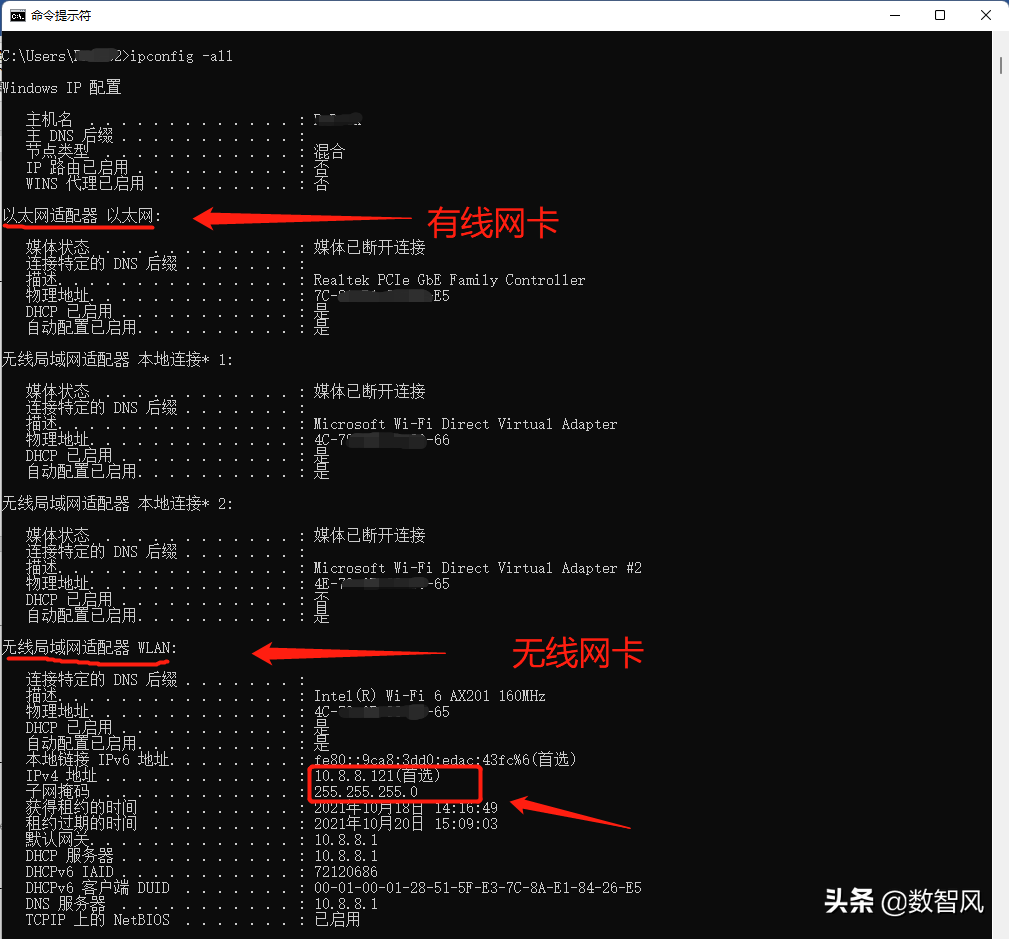 linux系统查连接的ip