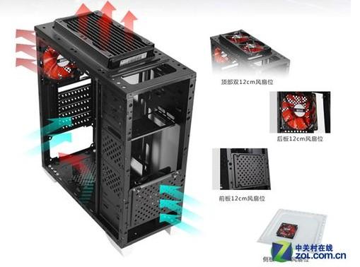 机箱风道最佳布置图（机箱的风道布局） 第5张
