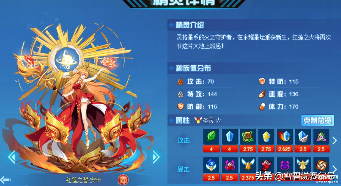 赛尔号最强火系精灵（红莲之誓·安卡详细介绍） 第5张