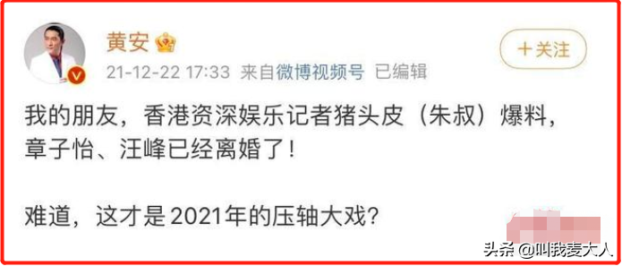 汪峰和章子怡什么时候离的婚（两人离婚消息系误传） 第3张