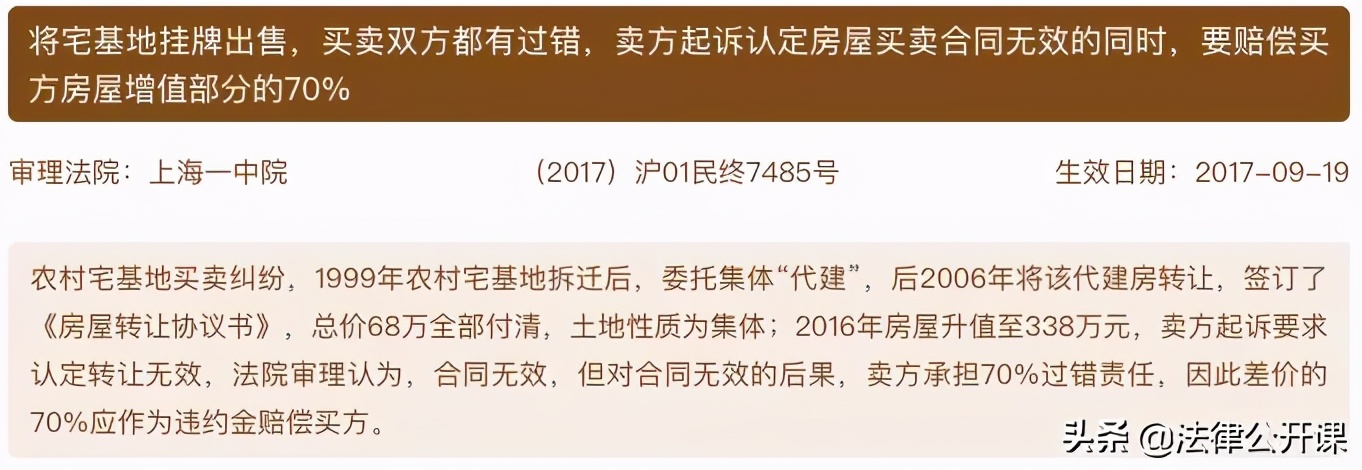 农村宅基地《房屋买卖合同》被认定无效后，买方要搬走吗？ 第23张