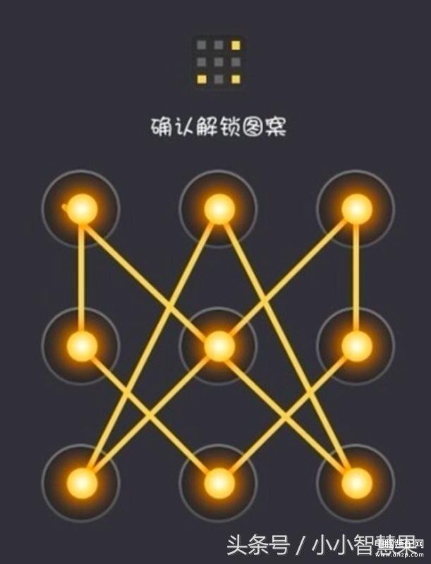 手机解锁图案大全简单（手机图案解锁的花式玩法） 第3张
