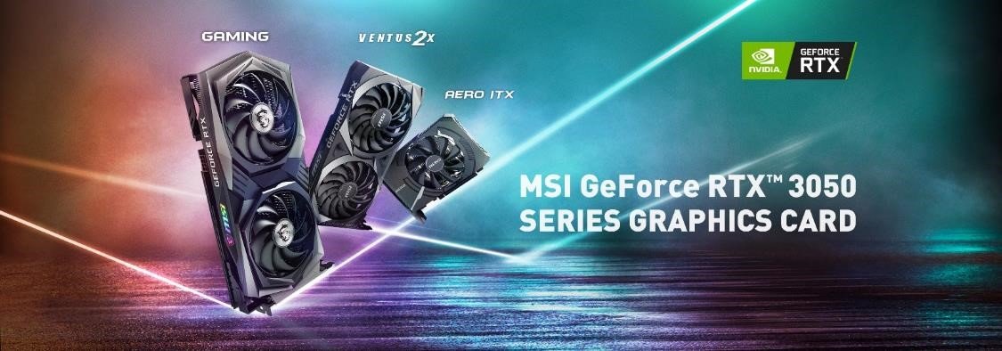 微星发布三款 RTX 3050 显卡，1 月 27 日上市 第1张