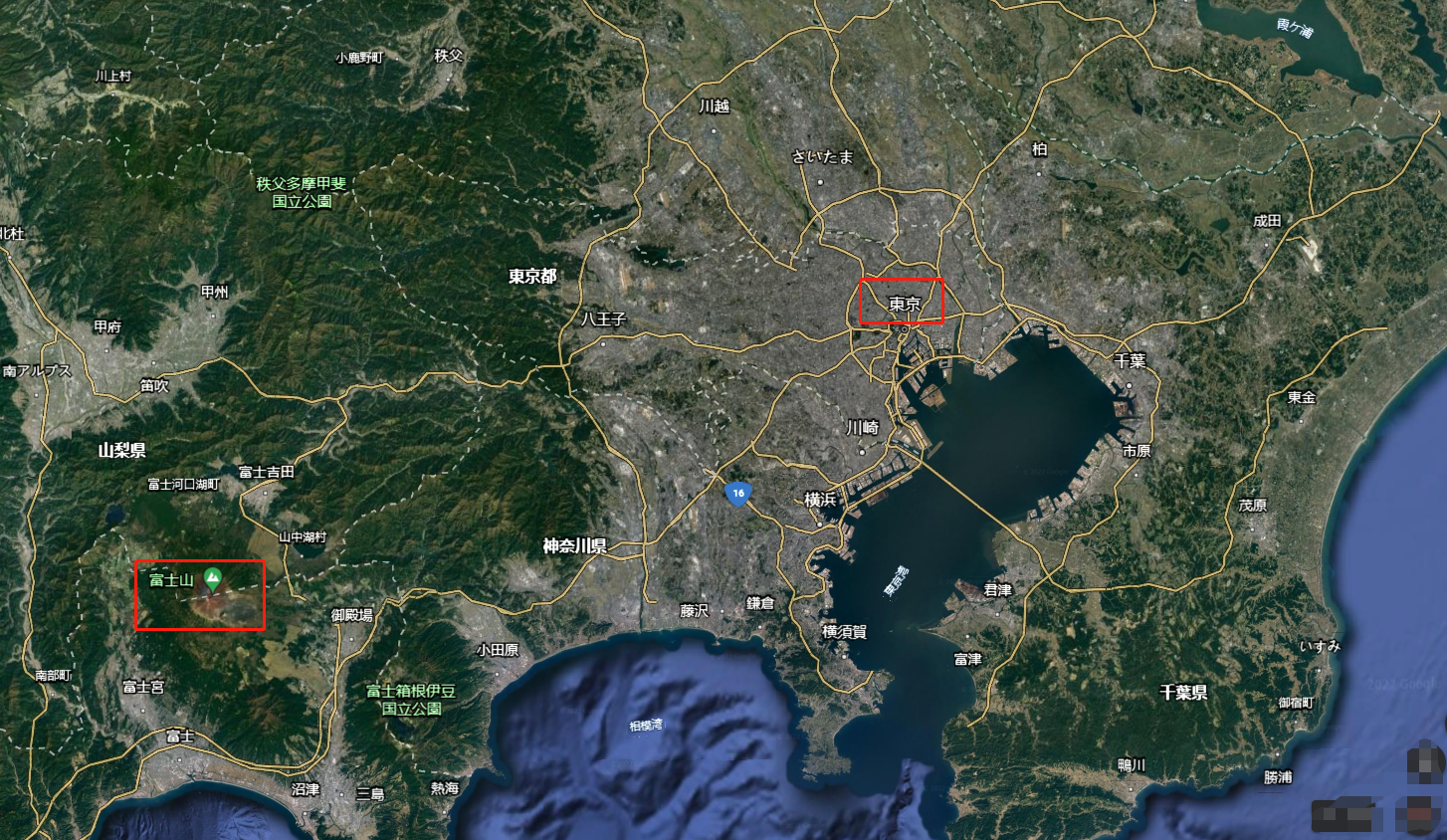 日本富士山是一座活火山，距离首都东京有多远？ 第11张