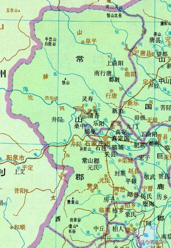 常山赵子龙常山位于什么地方？一文带你了解“常山”的前世今生 第3张
