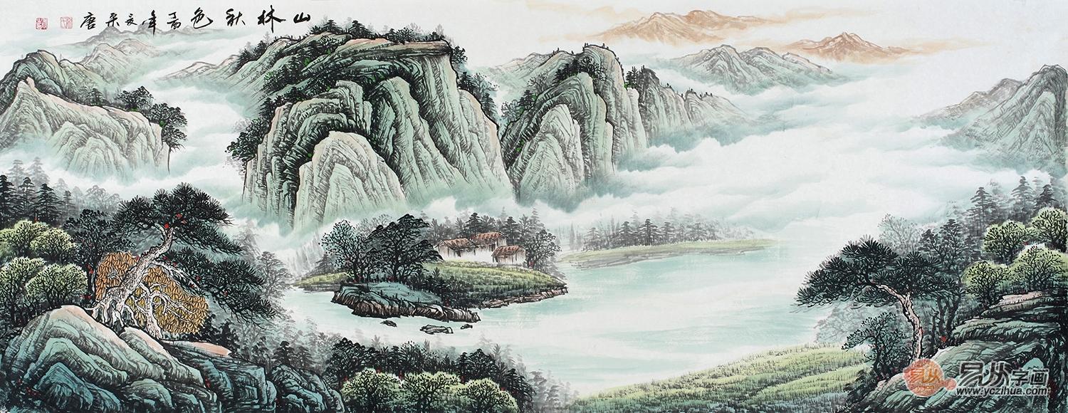 客厅沙发背景墙挂什么画好？老一辈风水师来为你解答 第9张