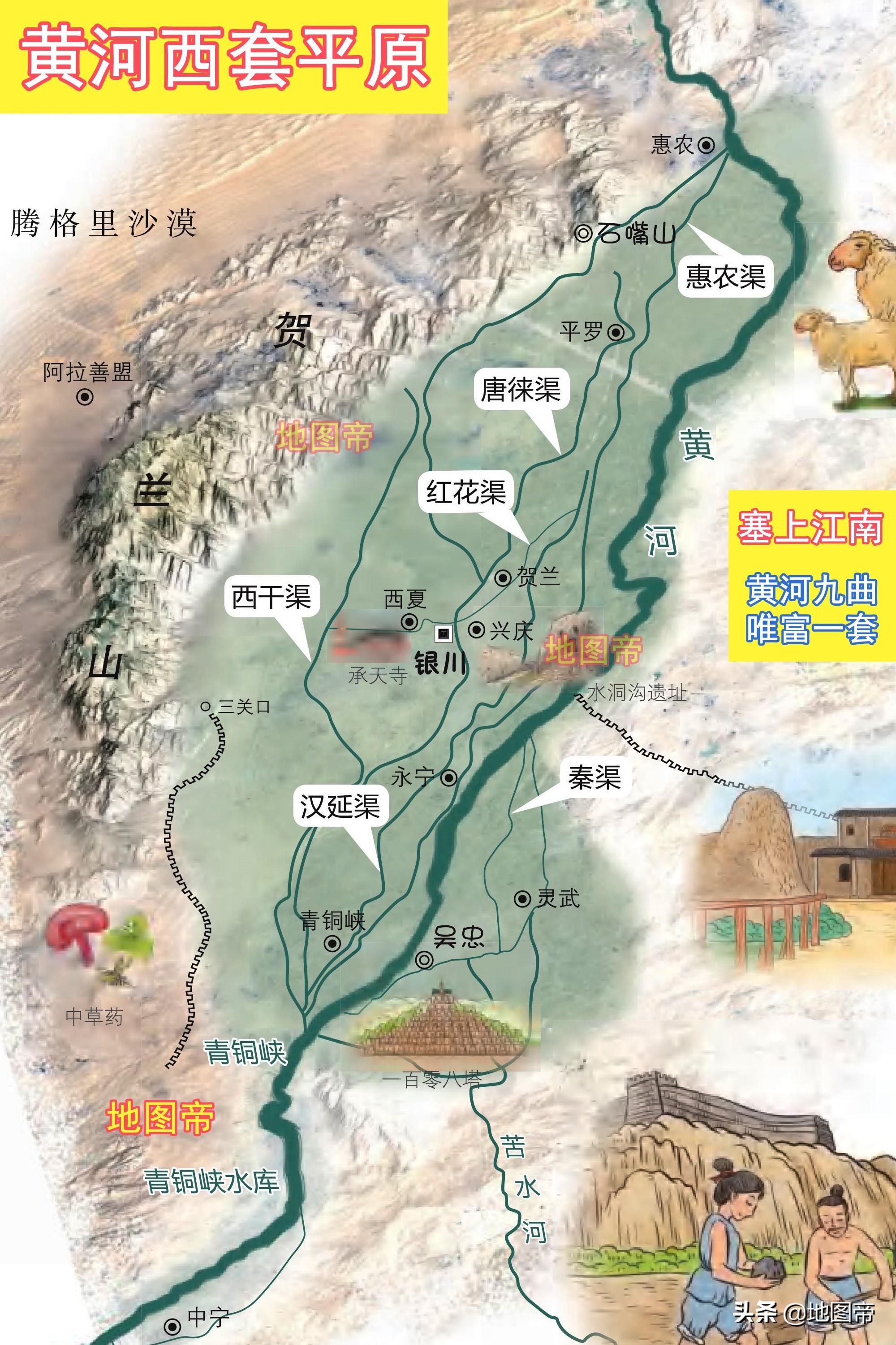 黄河流经哪几个省份？黄河上中下游是如何划分的？ 第9张