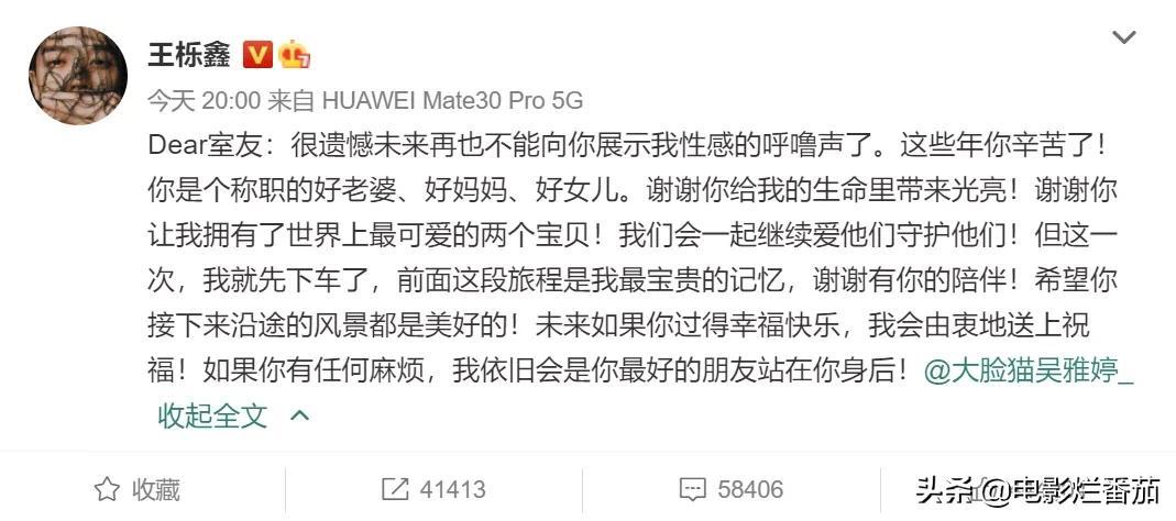 王栎鑫离婚原因是什么？深扒4个细节，离婚早有预示 第1张