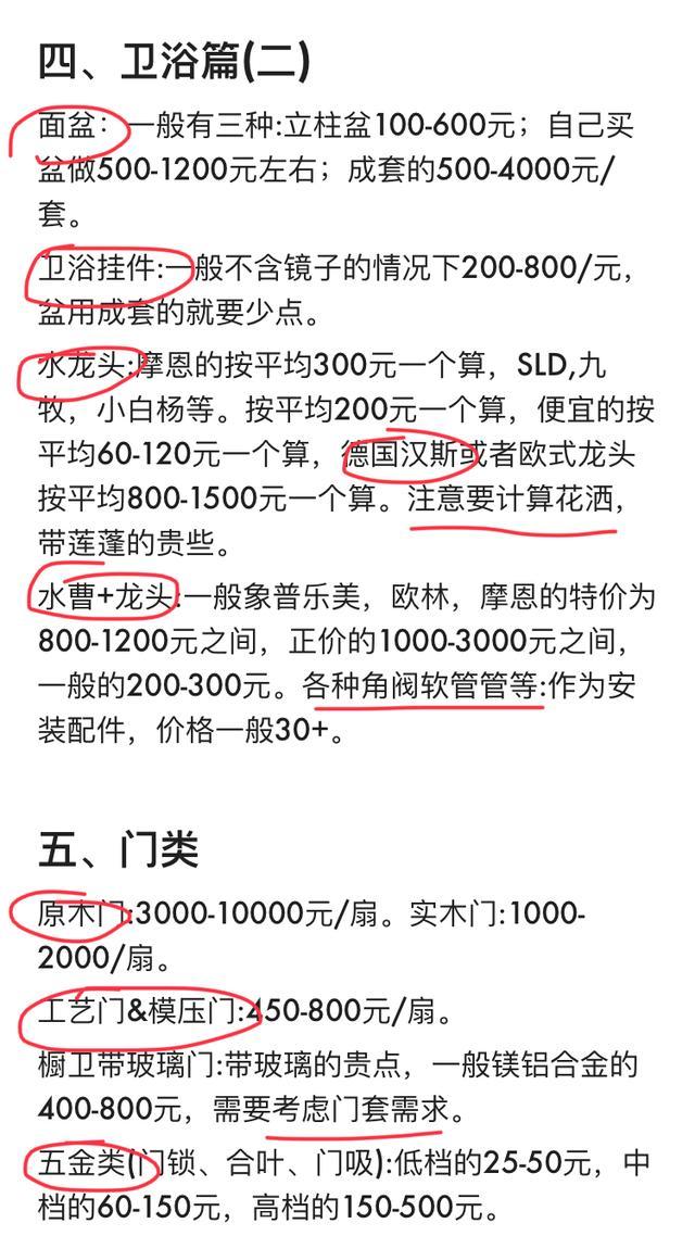 装修材料品牌大全一览表（装修材料清单+最新报价） 第5张