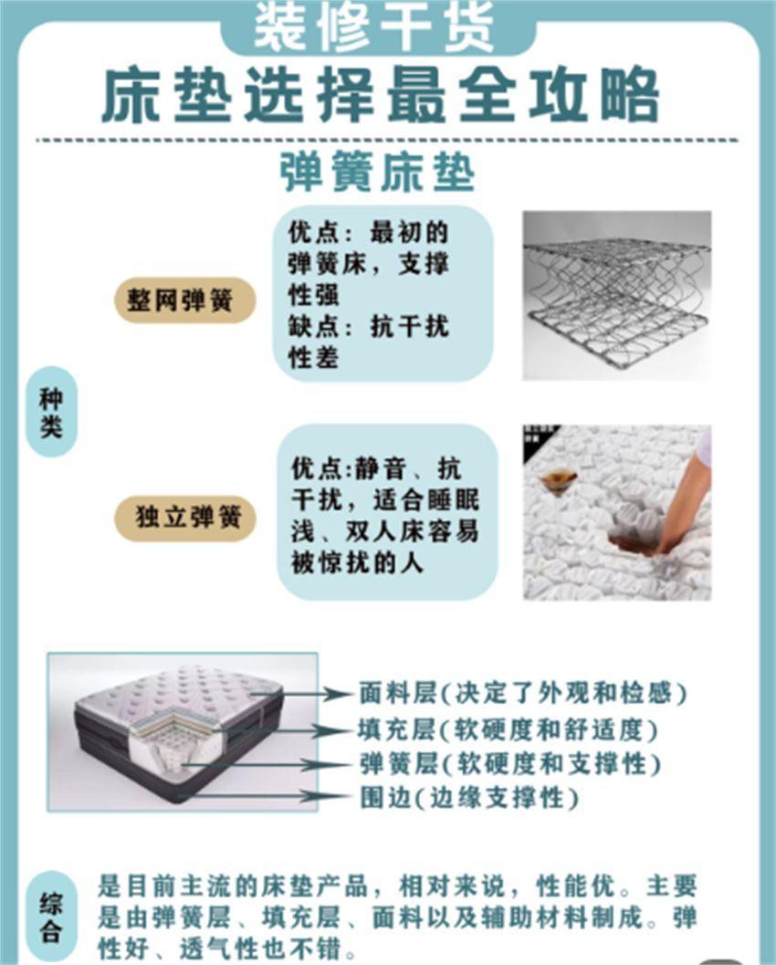 椰棕垫和弹簧床垫哪个好（弹簧床垫和棕榈床垫选择建议） 第15张